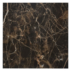 Dark Emperador Premium Spain Polished Marble Mosaic Tiles 1 Square Feet (12x12x3/8 INCH TILE)