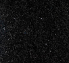 Deep Black and Spark Blue Dot Granite Flooring Bathroom Wall Backsplash Entrance Foyer Fireplace Kitchen Countertops - 12 x 12 Polished Tile