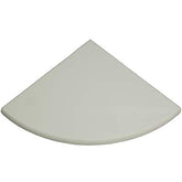Premium Quality Thassos White Marble Corner Shelf Stone Polished 9'' By Vogue Tile - Tenedos