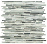 MSI Seaglass Interlocking 12 in. x 11.81 in. x 4mm Textured Glass Mosaic Tile