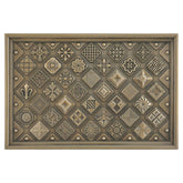 Kitchen Backsplash Premium Contemporary Bronze Metal Mural Hand Made Textured Tile