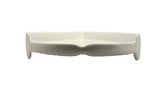 Bathroom Corner Shower Shelf Stone Wall Accessory Glossy Almond 8-1/4x8-1/4