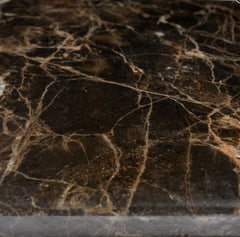 Dark Emperador Premium Spain Polished Marble Mosaic Tiles 1 Square Feet (12x12x3/8 INCH TILE)