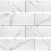 Dymo Statuary White Glossy 12x24 Glazed Wall Ceramic Tile (16 sq. ft./Case)