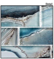 GT Glass Wall Tile Crystal Lagoon MGF626