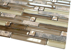 Soldier Stone Luxury Diamond Glass Mosaic Tiles