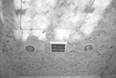 Carrara White Italian (Bianco Carrara) Marble 1 X 2 Herringbone Mosaic Tile, Honed