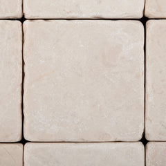 Turkish Crema Marfil Marble 4 X 4 Tumbled Field Tile -
