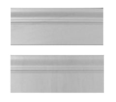 Bianco Dolomiti Marble Italian White Dolomite 3/4" Baseboard Molding Polished