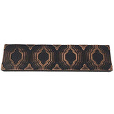 Resin Venetian Bronze Metallic Look 2x8 Liner Trim Geometric Border Wall Tile for Kitchen Backsplashes, bathroom Shower, Accent Decor Insert (Venetian Bronze)