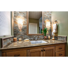 MS International Taos Interlocking 12 in. x 13 in. x 8mm Glass Mesh-Mounted Mosaic Tile