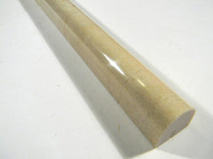 Crema Marfil Polished 3/4x12 Pencil Liner Wall Marble Tile