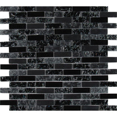 MSI Glissen Glass Wall Mosaic Tile on a Mesh 12x12