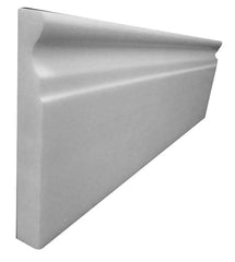 Bianco Dolomiti Marble Italian White Dolomite 6x12 Baseboard Molding Polished Wall Tile for Bathroom and Kitchen Walls Kitchen Backsplashes - (Tenedos)