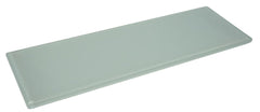 4x12 Glossy Light Grey Subway Glass Mosaic Tile