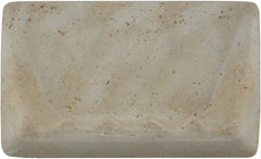 Vogue Tile Premium Quality Classic Light Travertine Resin Soap Dish Holder