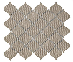 Tenedos Santorini Sky Blue Lantern Porcelain Glossy Mosaic Wall Tile (Box of 10 Sheets)