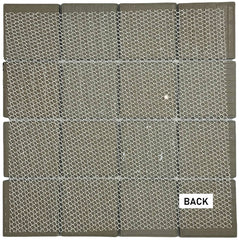 5 Square Feet 3x3 Black Shiny Tile for Wall Spa Swimming Pool Shower Kitchen Countertop Bathroom Sink Backsplash - 5 SF 3" x 3" Porcelain Tile