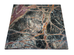 Tenedos Pine Dark Green Marble Floor and Wall Tile 12x12 Polished for Kitchen Countertops, Bathroom Wall, Entrance Floor Tile, Backsplashes, Fireplace Surrounds