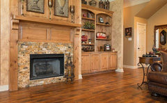 Scabos 2x4 Split Faced Travertine Brick Mosaic Stone Wall Tile ( on 12" x 12" Mesh Sheet)