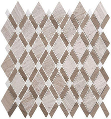 GT Tiles Wooden white(big diamond) DS55