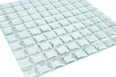 Glossy Diamond 3D Modern Square Glass Mosaic Tiles