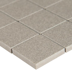 MSI Optima Grey 12 in. x 12 in. x 10mm Polished Porcelain Mesh-Mounted Mosaic Tile (11 sq. ft. / case)