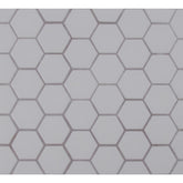 MSI Retro Hexo Gray 12.6 in. x 11.02 in. x 6mm Porcelain Mesh-Mounted Mosaic Tile