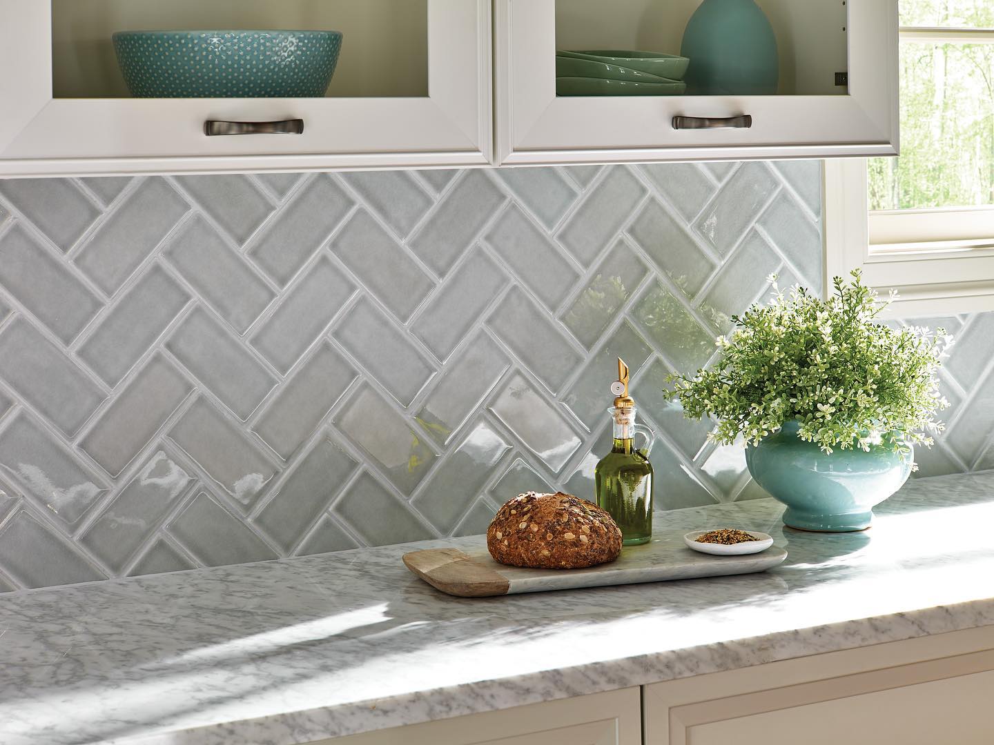 Morning Fog Subway Tile 3x6 Glossy Ceramic Subway Wall Tile by MSI (1 sq. ft./Case)