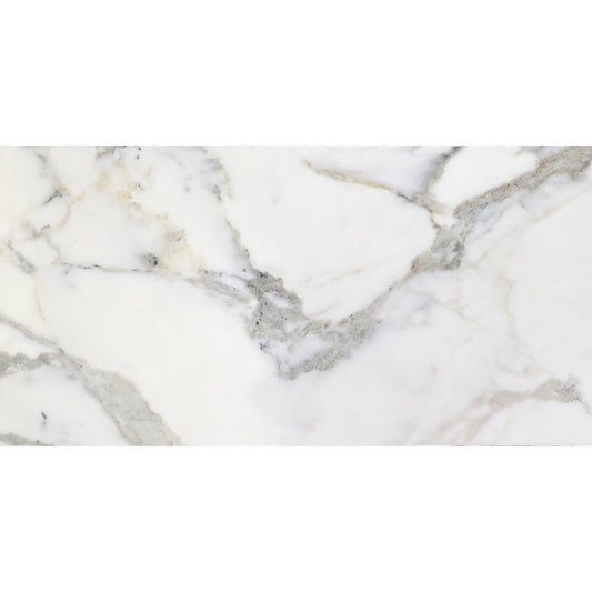 18x36 Calacatta Gold Italian Marble Tile Honed (Matte)