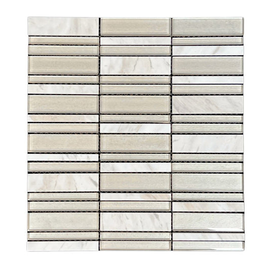 Tenedos HTC197 Sierra Luxe Mosaic Glass Mosaic Tile