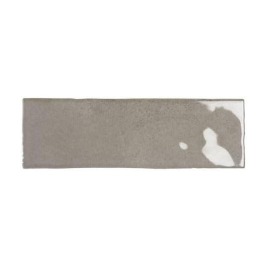 Tenedos HTC184 Ceramic Subway Wall Tile Handmade Look Glossy Glaze for Backsplash Kitchen, Bathroom Shower, Accent Wall (1, Desert Taupe)