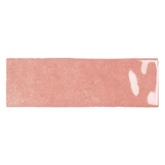 Tenedos HTC184 Ceramic Subway Wall Tile Handmade Look Glossy Glaze for Backsplash Kitchen, Bathroom Shower, Accent Wall (1, Blush Rose)