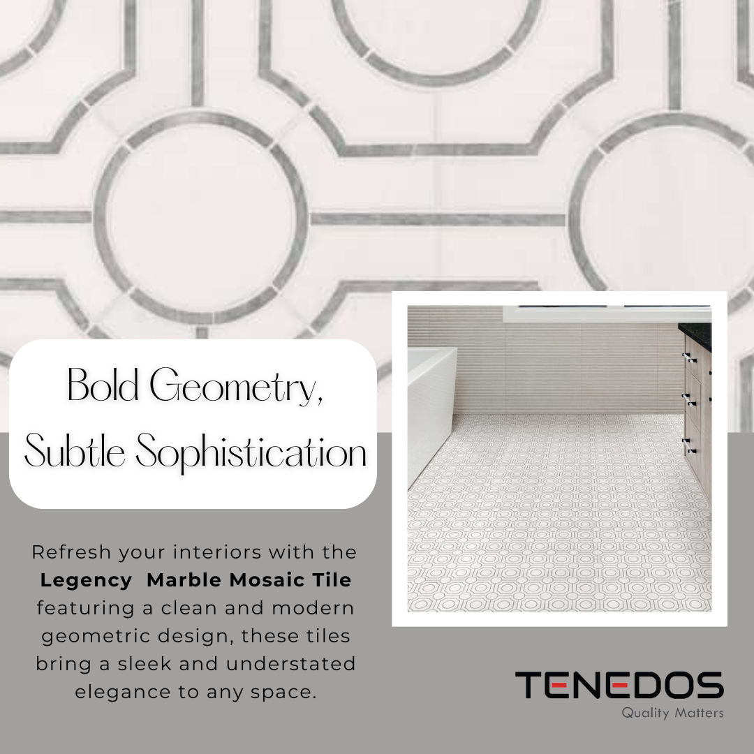 Tenedos Legency Polished Marble Mosaic Tile