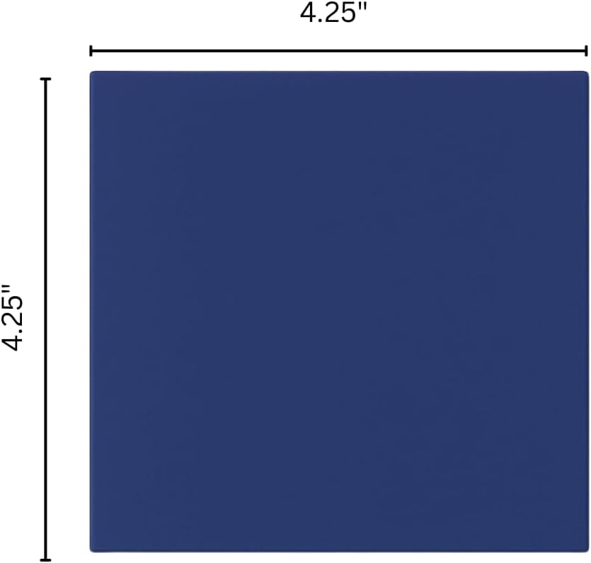 4x4 Cobalt Blue Ceramic Tile-Box of 10 pcs