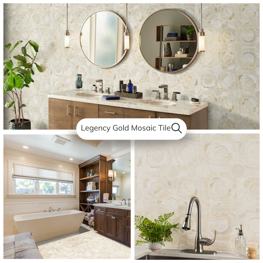 Legency Gold Marble Tile