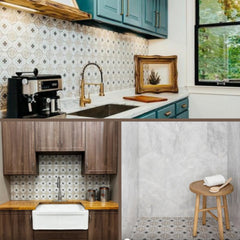 Tenedos HTC330 Nova Premium Porcelain Tile- Box of 34 Tiles