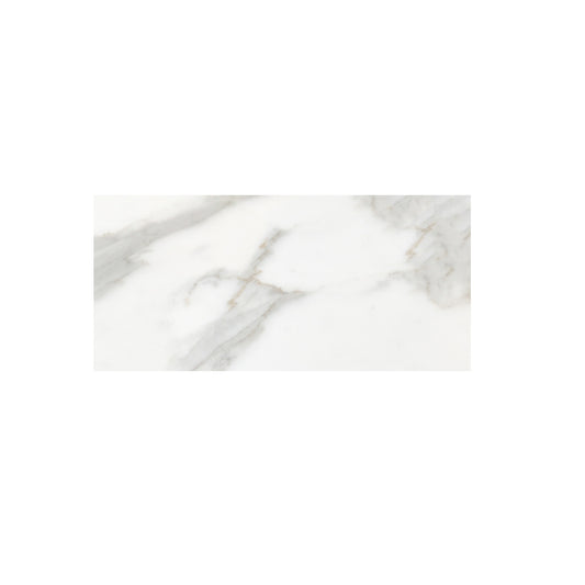 3x6 Calacatta Gold Italian Marble Subway Tile Honed (Matte)