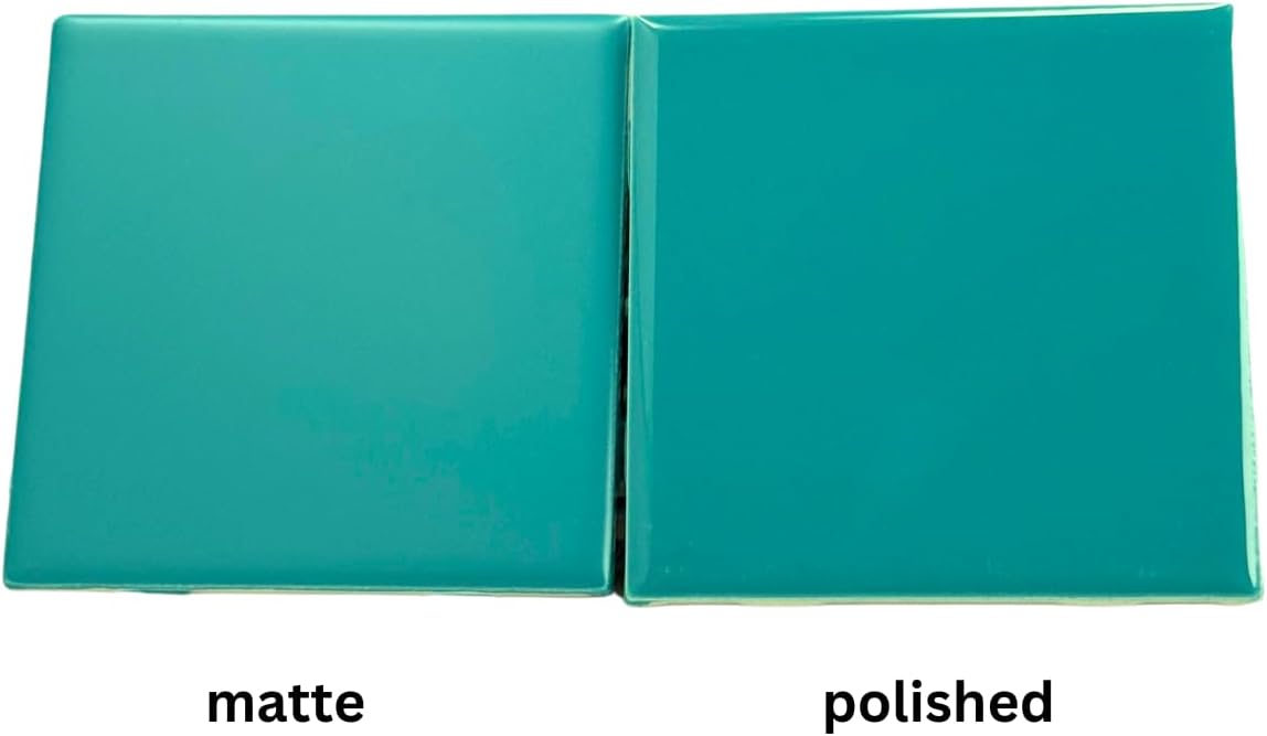 4x4 Ocean Blue Ceramic Tile-Box of 10 pcs
