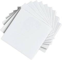 4 in Ceramic Tile Gloss 4 1/4" Box of 10 Pieces by Tenedos