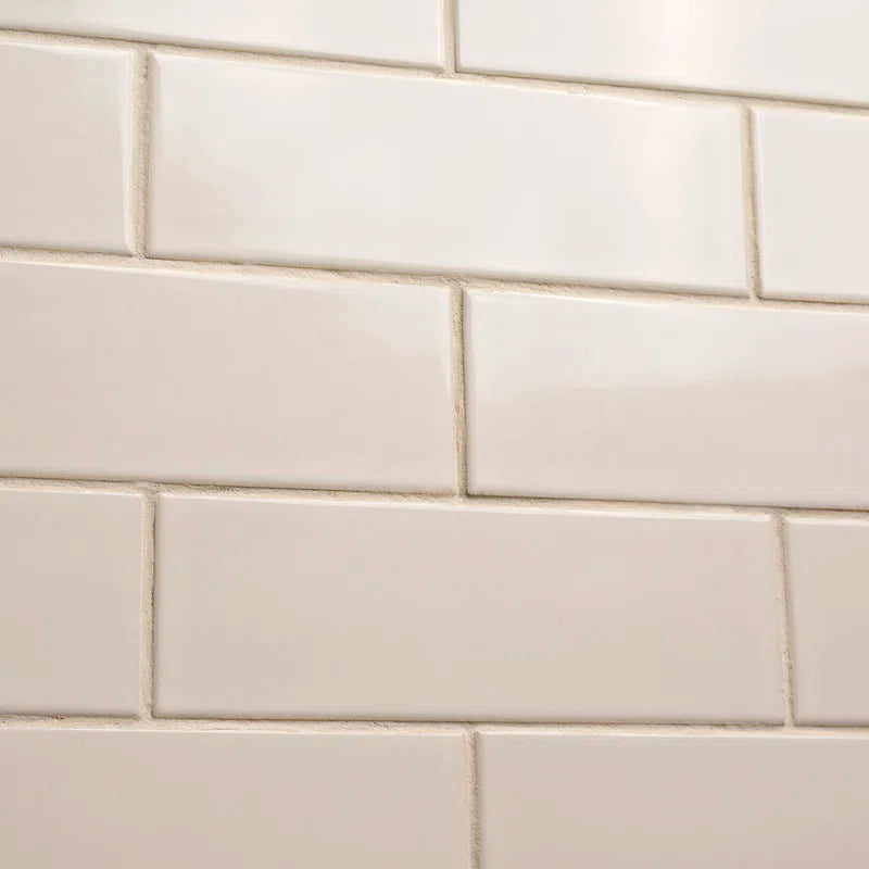 Antique White Glazed 4 in. x 12 in. Glossy Ceramic Subway Wall Tile by MSI (2 sq. ft./Case)