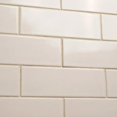 Antique White Glazed 4 in. x 12 in. Glossy Ceramic Subway Wall Tile by MSI (2 sq. ft./Case)