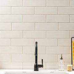 Antique White Glazed 4 in. x 12 in. Glossy Ceramic Subway Wall Tile by MSI (2 sq. ft./Case)