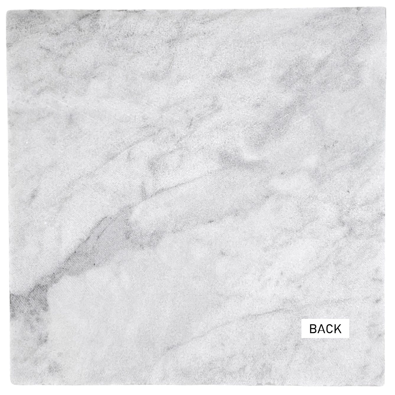 Italian White Carrara Marble Polished 12x12 Floor Wall Tile for Kitchen Backsplash, Bathroom Shower, Fireplace