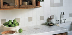 4x4 White Glossy Finish Ceramic Tile (12.5SF Full Box 100PCS)