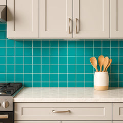 4x4 Ocean Blue Ceramic Tile-Box of 10 pcs