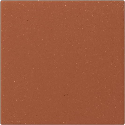 6x6 Colonial Red Smooth Quarry Tile – Durable Ceramic Floor Wall Tile Indoor and Outdoor Use,Matte Finish, Non-Slip Surface, Great For Restaurant Hotel Kitchen Spa, Premium Grade- 44 Tile Box