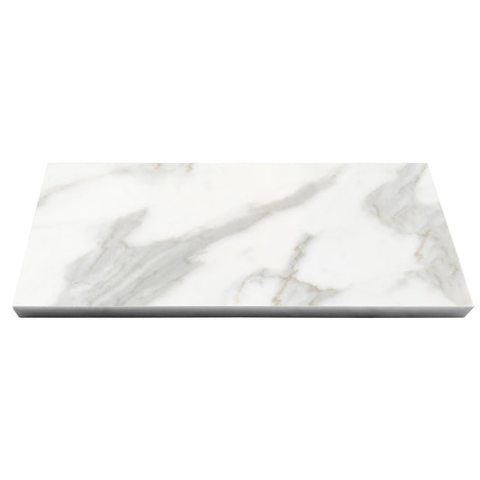 6x12 Calacatta Gold Italian Marble Subway Tile Honed (Matte)