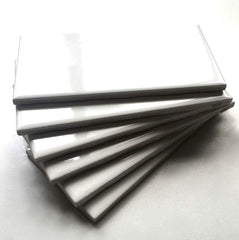 3x6 White High Gloss Ceramic Wall Tile –  (Box of 100 Tiles)