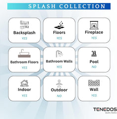 Tenedos Sage Mist Herringbone Marble Mosaic Tile – 12" x 12" Green Natural Stone Sheet for Wall, Backsplash, and Bathroom Accent (5 Sheets)